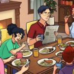 Det finns en dold bugg i bilden av en familjemiddag: