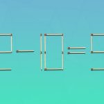 Ett mycket svårt pussel: du behöver bara flytta 2 tändstickor för att göra likheten korrekt Ett mycket svårt pussel: du behöver bara flytta 2 tändstickor