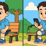 Super IQ-test: hitta 3 skillnader i bilden av pojken i